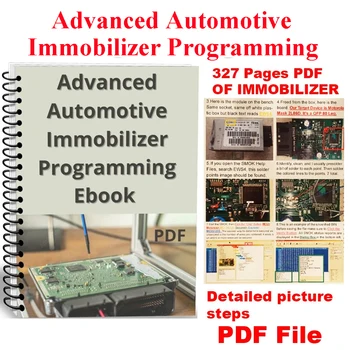 Avansate de Automobile de Imobilizare Programare Software ECU Diag Instrument de Reparații de 327 de Pagini de Masina Cutie de Control pentru ZED BULL PORTOCALIU 5 XPROG