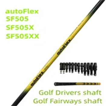 Ax de Golf Aut-of-lex galben Golf driver shaft sf505/sf505x/sf505xx Flex Ax Grafit lemn de arbore Liber manșon de asamblare si prindere