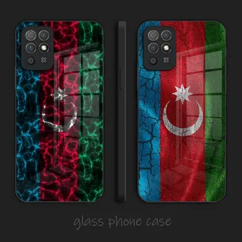 Azerbaidjan Pavilion Caz de Telefon Glass Pentru Huawei P50 P40 P30 P20 ProPlus Lite Pro Pereche 40Pro 30 20 Nove 9SE 9 8 7 Pro Acoperi