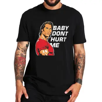 Baby Nu Mă Rănească Tricou 2023 Meme Tendință Iubitorii de Sport T-shirt din Bumbac 100% Unisex Casual, O-neck Tee Topuri UE Dimensiunea