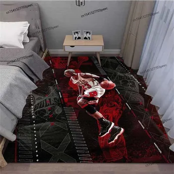 Baschet model creativ tipărite covor camera de zi de decorare dormitor zonă de covor bucatarie baie copil non-alunecare mat etaj