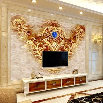 beibehang Papel De Parede 3D Clasic de marmură Europene Foto Personalizate Murală dormitor Fundal TV Murală tapet de Perete Hârtie