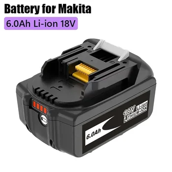 BL1860 Akku 18V 6000mAh Lithium-ionen Für 18v Baterii BL1840 BL1850 BL1830 BL1860B LXT 400 + Ladegerät