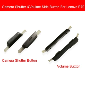 Camera Shutter + Volum Jos Partea De Butoane Cheie Pentru Lenovo P70 Partea Volum Tastatura Swtich Telefon Mobil Piese De Schimb Reparații