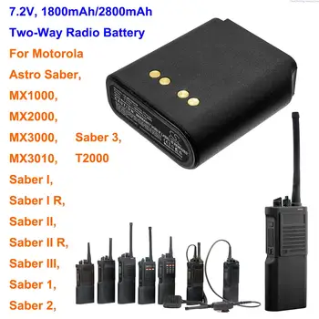 Cameron Sino 1800mAh/2800mAh Doi-Way Radio Acumulator pentru Motorola MX1000, MX2000, MX3000, MX3010, Saber 1, Saber 2, Saber 3, T2000