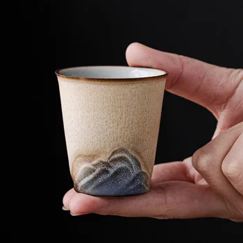 Cangshan Ceașcă De Ceai Din Ceramica Kung Fu Set Proba Gazdă Singură Gospodărie Ospitalitate Ceașcă De Ceai Mică Ceașcă De Ceai