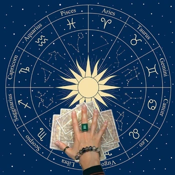 Carte De Tarot Masă Altare Pânză Astrologie Preziceri Non-Alunecare Mat Tapiserie Dropshipping