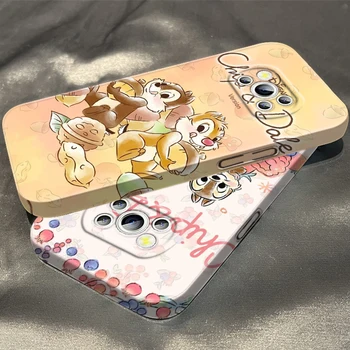 Chip 'n' Dale Anime Pentru Xiaomi Mi Poco X5 X4 X3 F5 F4 F3 F2 m5-urile sunt M5 M4 M3 GT Pro 5G Feilin Filmul Caz de Telefon Hard Cover
