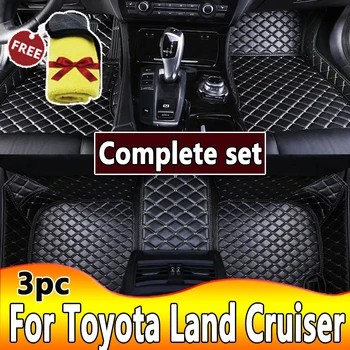 Covoare Pentru Toyota Land Cruiser 2020 2019 2018 2017 Auto Covorase De Styling Personalizat, Accesorii De Interior Din Piele Rezistent La Apa Covoare