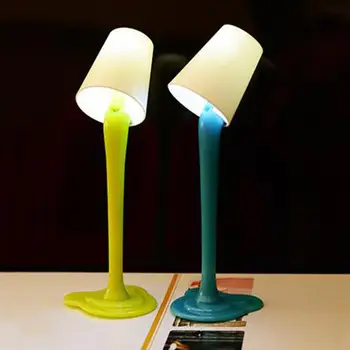 Creative lampă de masă cu dublă utilizare pix din plastic drăguț distractiv pen student papetărie personalizate desktop decor