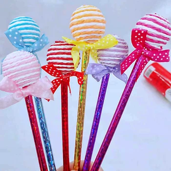 Creative Pix Papetărie 1buc Lollipop Forma 25cm lungime Pix Rechizite de Birou Papetărie Pixuri Kawaii