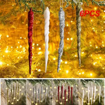 Crăciun magi bagheta decoratiuni colorate popsicle pandantiv creative magi bagheta fir pandantiv copac mic fir de ornamente