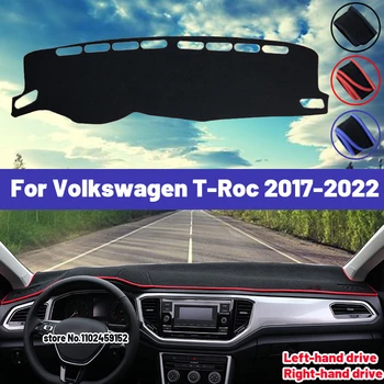 De înaltă Calitate Pentru Volkswagen VW T-ROC T ROC TROC 2017 2018 2019 2020 tabloul de Bord Masina Capac Mat Umbra Soare Evita Lumina Pad Covoare