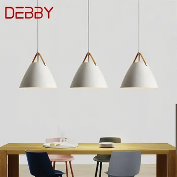 DEBBY Nordic Simplu Pandantiv Lumina Contemporane Lămpi cu LED-uri Corpuri de iluminat Pentru Acasă Decorative Sala de Mese