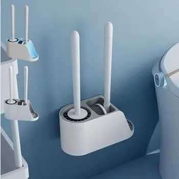 Detergent De Toaletă Perie De Silicon Perie De Toaleta Cu Suport Reutilizabil Perie Pentru Toaleta Livrările De Curățare Și Cadă De Baie