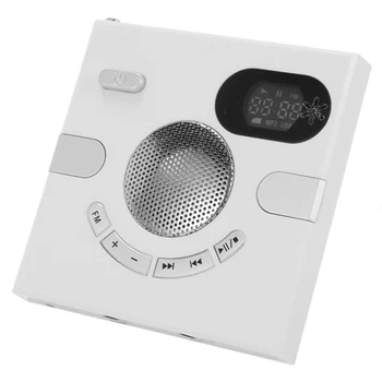 Difuzor de perete Radio Fm cu Display de Timp Jack pentru Căști Suport Audio Aux Usb de Card Tf Disc Mp3 Player Usb de Încărcare