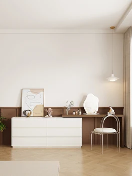 Dormitor dulap, cabinet de stocare combinație, integrat colț, multi-funcțional masă de machiaj, apartament mic