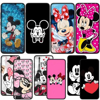 Drăguț Mickey Minnie Mouse-ul desen Animat Telefon Soft Cover pentru Huawei P30 P20 P10 Nova 3i 3 5t 2i 2 4E 7 SE Amice 10 20 Pro Lite Caz