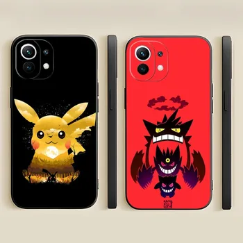 Drăguț Pokemon Pokemon Caz de Telefon Funda Pentru Xiaomi Redmi 10 9T 9 9A 7A 8 8A 10A Pro Nota 11 10 9 7 11 Plus Capacul din Spate