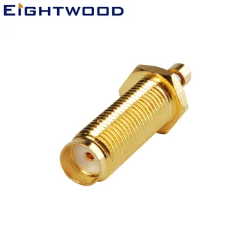 Eightwood 5 BUC SMA Jack de sex Feminin RF Coaxial Conector-Adaptor de Fixare Fir Lung cu 17mm Sertizare pentru 1.37/1.13 Cablu Coaxial
