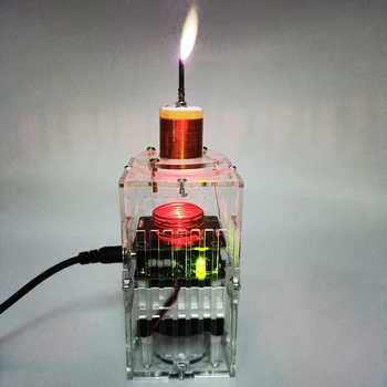 Electronice lumânare înaltă frecvență cu plasmă flacără DIY kit bobina Tesla DIY HFSSTC