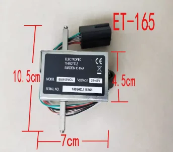 ET-165 MCU ET-165E ET165 0-5V Clapetei Electronice Controler de Accelerație Sprint Booster