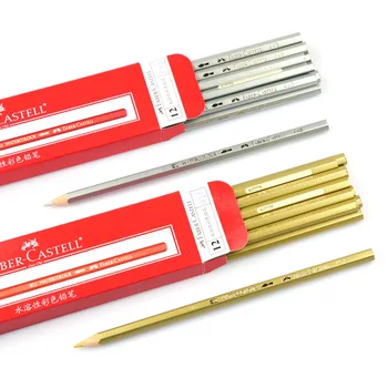 Faber Castel de Lemn Acuarelă un Set de creioane Colorate Duce Profesionale lapis de cor Creioane Colorate Pentru Scoala de Arta Rechizite de Birou