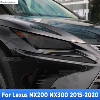 Faruri masina de Protecție Negru Afumat Tentă Anti-Zero Folie de Protectie TPU Autocolante Pentru Lexus NX200 NX300 2015-2020 Accesorii
