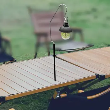 Felinar Camping Suport Rack De Lumină, Multifunctionala Din Aliaj De Aluminiu Agățat Cârlige