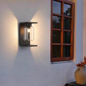 Fermă modernă în aer liber rezistent la apa lampă de perete