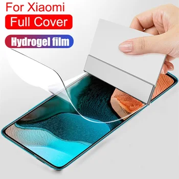 Folie de protectie Pentru Xiaomi Mi 9T 9 SE 11 12 13 Pro Lite Ecran Protector Hidrogel Film Redmi K20 K30 K40 K50 K60 Pro Nu Sticla