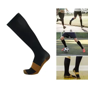 Fotbal Șosete Ciorapi de 20-30 mmHg Funcționare Compresie Sosete Anti Oboseala Ameliorarea Durerii Alergare Adulți Copii Șosete