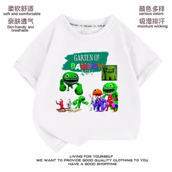 Garten de Banban Copii cu mânecă Scurtă T-shirt de Vară la Modă Topuri de Desene animate de Îmbrăcăminte pentru Copii de Gradinita pe Jumătate cu mâneci