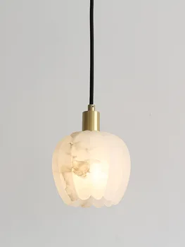 glob de cristal lampă salle a manger minge ovală de fier rotund de fier candelabru din lemn bec luminaria de mesa candelabre tavan