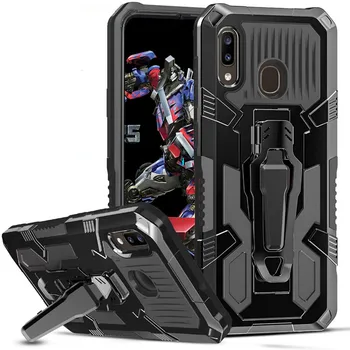 Grele Clip Curea de Metal Magnetic Kickstand Caz Pentru Samsung galaxy s S24 Ultra S23 FE S22 Plus S21 A05 la Șocuri Armura Acoperi