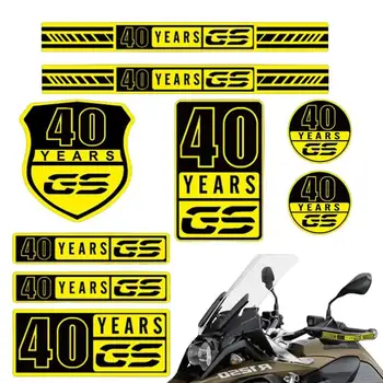 GS Motocicleta Autocolant rezistent la apa Motocicleta Decalcomanii se Potrivesc Pentru GS 40 de Ani F650/700/800/850GS G310GS R1200/1250GS Universal