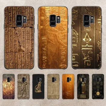Hieroglifele egiptene Simboluri Caz de Telefon Pentru Samsung Galaxy A50 A51 A71 A21s A71 A41 A70 A30 A22 A02s A53 A72 A73 5G Acoperi
