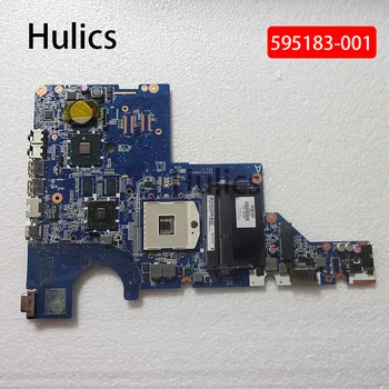 Hulics Folosit 595183-001 se Potrivesc Pentru HP CQ42 G42 G62 CQ62 Laptop Placa de baza DA0AX1MB6F1 DA0AX1MB6F0 REV:F