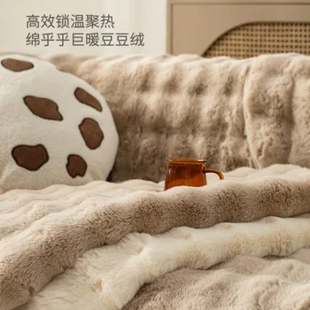 Iarna perna de pe canapea toate-sezon lumină de lux high-end sens crema stil neregulate speciale în formă de pernă pernă de pluș iarna