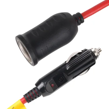 Incarcator Auto Cablu de Bricheta Auto Cablu prelungitor cu Siguranță 15A 3,6 M Priză de sex Feminin Socket Priză de 12V 24V