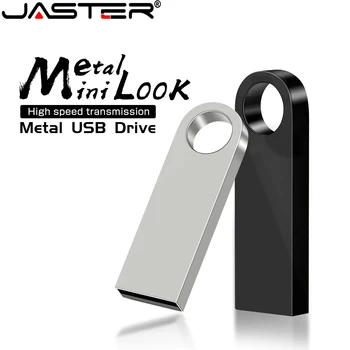 JASTER Mini Metal USB Flash Drive 64GB Viteza Mare Pen Drive 32GB Creative Cadouri de Afaceri Memory Stick Negru Pendrive U Disc