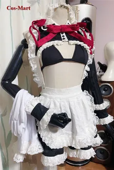 Joc de Azur Lane HMS Sirius Cosplay Costum de Moda Regal Sexy Maid Dress Feminin Activitate de Petrecere, Joc de Rol Îmbrăcăminte Personalizate-Face Orice