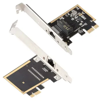 Joc Gigabit PCI-E placa de Retea Ethernet jocuri de adaptare RJ-45 Adaptor LAN 10/100/1000mbps RTL8111H chip pentru Desktop Lan Card