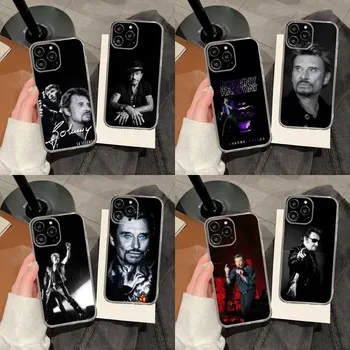 Johnny Hallyday Muzica Telefon Caz Pentru Iphone Pro 13 14 Mini 11 12 Max Xr X Xs 7 8 6 Plus Silicon Transparent Cazul În Care Telefonul