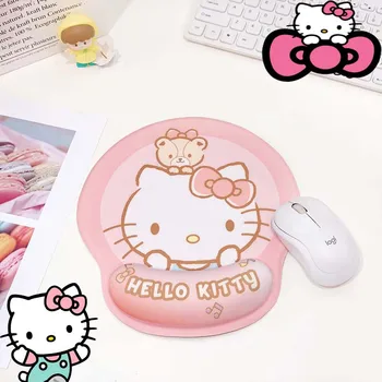 Kawaii Hello Kittys Pompompurin Melodie Kuromi Mouse-ul Mat cu 3D Încheietura mâinii Supportcinnamoroll Sanrio Mousepad cu Calculator Comprimat Laptop