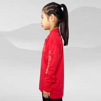 Kun Master Adulți Și Copii Elastic Artă Marțială Uniformă Tai Chi Haine Kung Fu Rochie De Wushu Îmbrăcăminte Cu Mâneci Lungi 2023 Noi