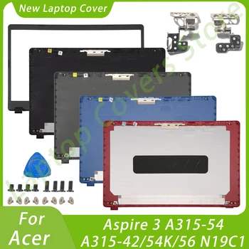 Laptop de Top Caz Pentru Acer Aspire 3 A315-42 A315-54 42G/54K/56 N19C1 LCD Înapoi Capacul cadrul Frontal Balamale Înlocui Negru/Gri/Albastru/Rosu