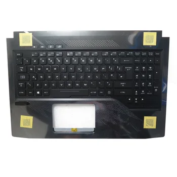 Laptop zonei de Sprijin pentru mâini&US/UK tastatura Pentru ASUS GL503VM GL503VM-1D 90NB0GI4-R31US0 90NB0GI4-R31UK0 top Negru caz cu Negru cu iluminare din spate