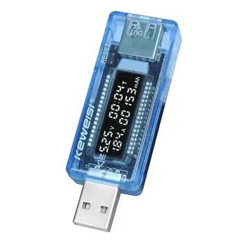 LCD USB Detector USB Volți Curent Tensiune Doctor Încărcător Capacitate Plug and Play Power Bank Tester Metru Voltmetru Ampermetru