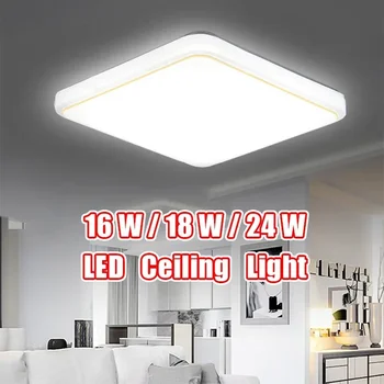 LED Lumina Plafon Pătrat Camera de zi Lumini Balcon Modern de Lumină LED-uri de Lumină de Bucătărie de Iluminat Interior Baie Dormitor Lampă de Studiu